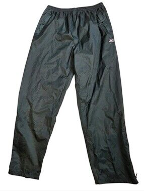 Men's Helly Hansen Forest Green Packable Track Pants In Size XL